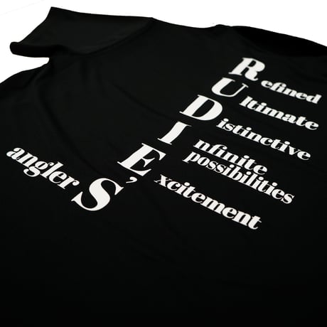 RUDIE'S POLO SHIRT （BLACK）