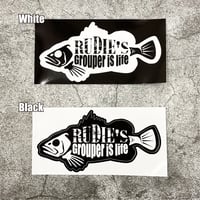 RUDIE’S GROUPER ステッカー（屋外用）