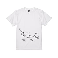 魚極ペンTシャツ（ホワイト）