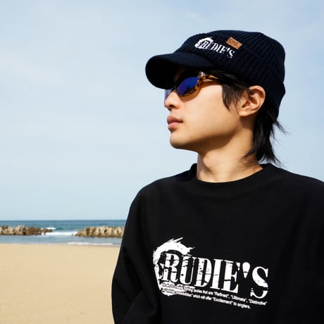 RUDIE'S KNIT CAP（ニットキャップ）ネイビー