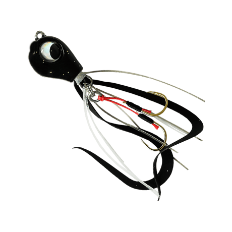魚子ラバ（黒金ラメ）