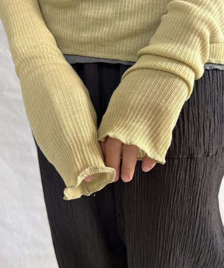 tencel wool long arm warmers（3colors）