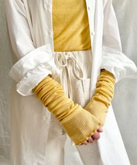 tencel wool long arm warmers (4color)