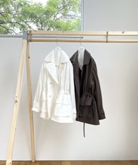 cotton nylon rip double jacket (2colors)
