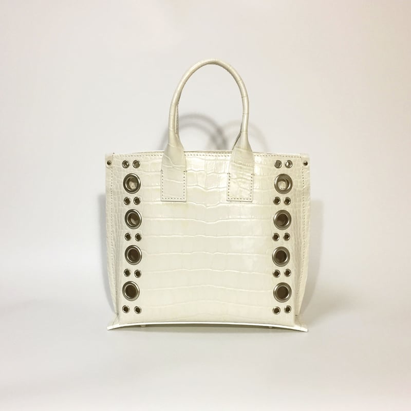 Eyelet Tote Bag - 2way【White】 | HARTZZ