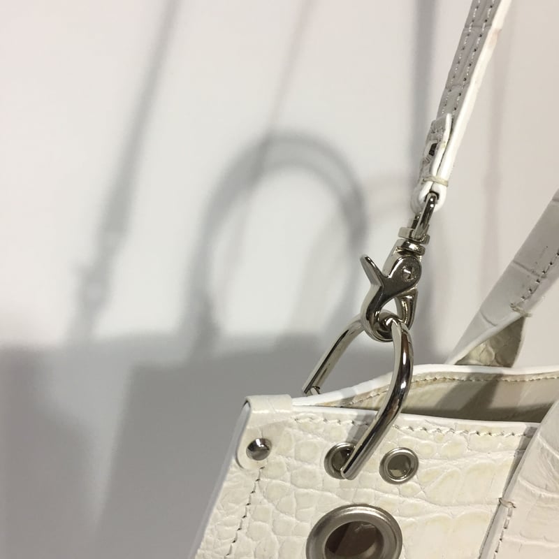 Eyelet Tote Bag - 2way【White】 | HARTZZ