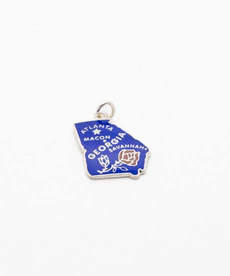 Wells States Charm / Wells Sterling Silver