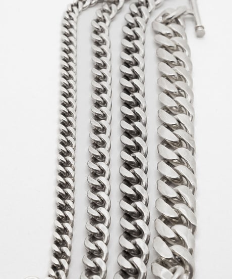 T-bar.Cuban Bracelet  ( コマ中 ) / MADE IN CALIFORNIA