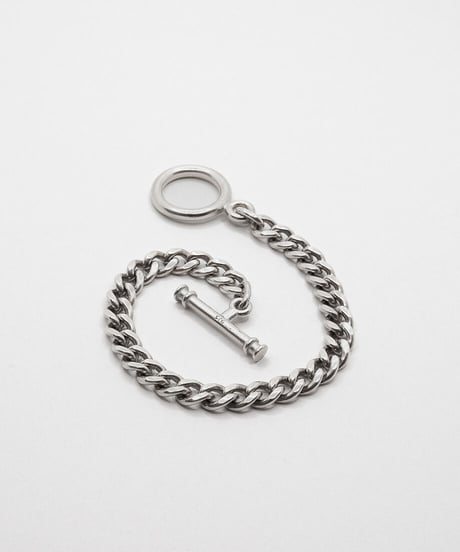 T-bar.Cuban Bracelet ( コマ小 ) / MADE IN CALIFORNIA