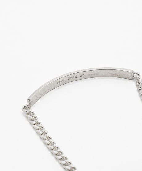 【受注生産】Lamina Bracelet / Wells Sterling silver