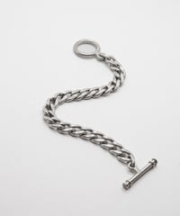 T-bar.Cuban Bracelet  ( コマ中 ) / MADE IN CALIFORNIA