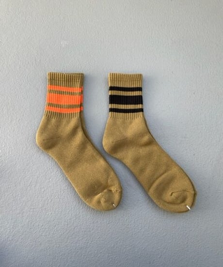 TONNY SOCKS , 日本製 2P ラインソックス
