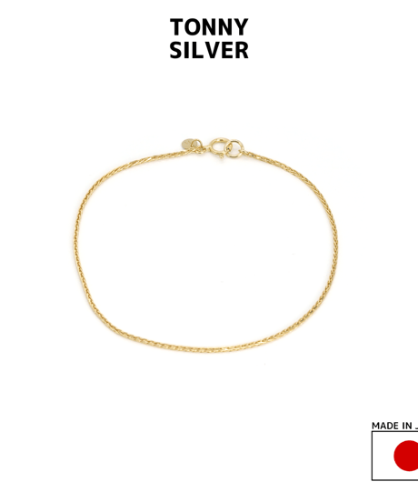 TONNY SILVER / K18 BRACELT