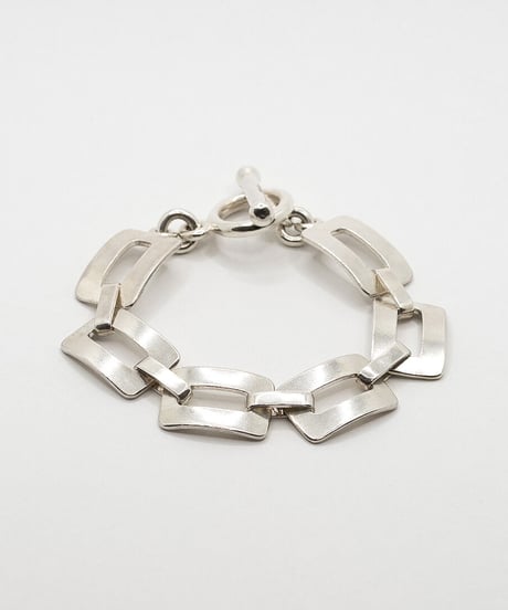 Flame Art Bracelet / Wells Stering silver