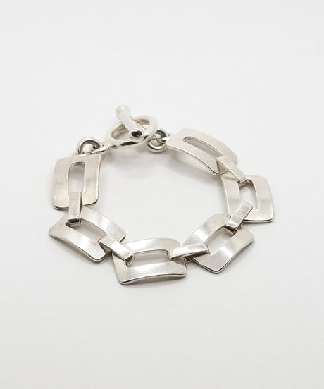 Flame Art Bracelet / Wells Stering silver