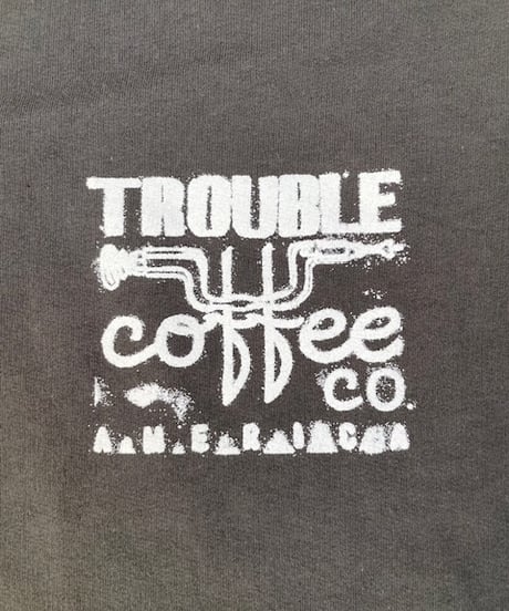 Trouble Coffee , Long Sleeve Hoodie