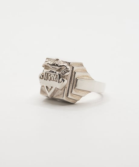 【受注生産】College Ring / Wells Sterling Silver