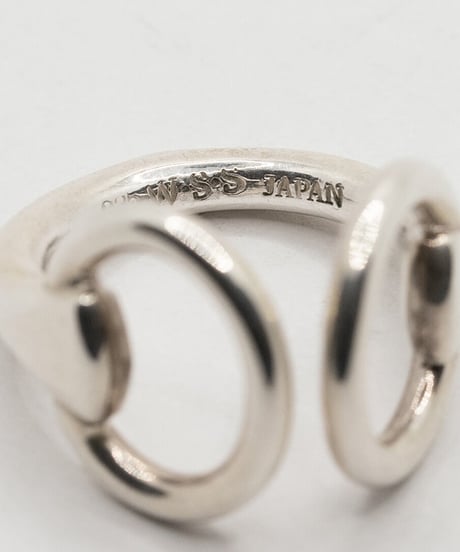 【受注生産】Horse Step Ring Silver925 / Wells Stering silver