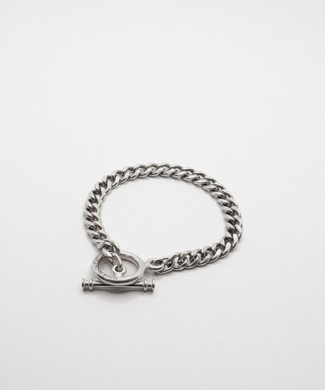 T-bar.Cuban Bracelet ( コマ小 ) / MADE IN CALIFORNIA