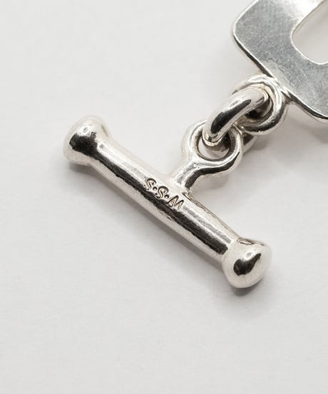 Flame Art Bracelet / Wells Stering silver