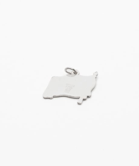 USA Flag Charm / Wells Sterling Silver