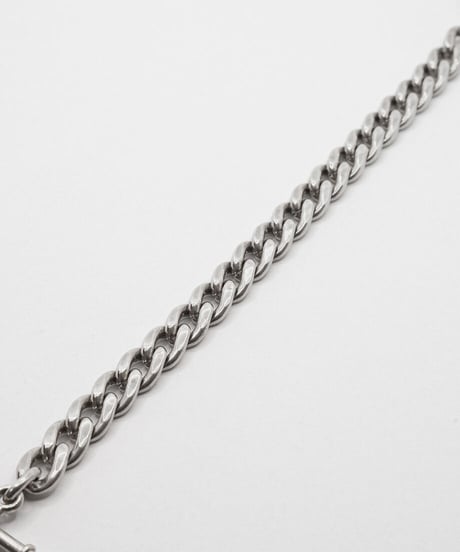 T-bar.Cuban Bracelet  ( コマ中 ) / MADE IN CALIFORNIA