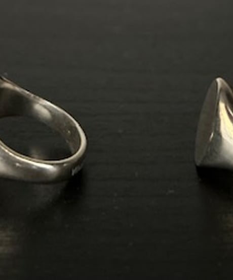 SIGNET RING , Tumble  / MADE IN CALIFORNIA