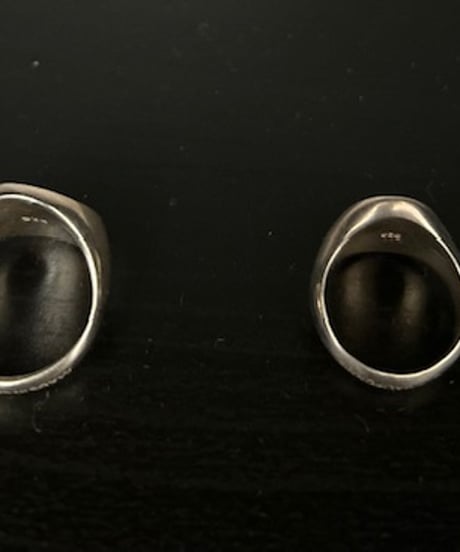 SIGNET RING , Tumble  / MADE IN CALIFORNIA