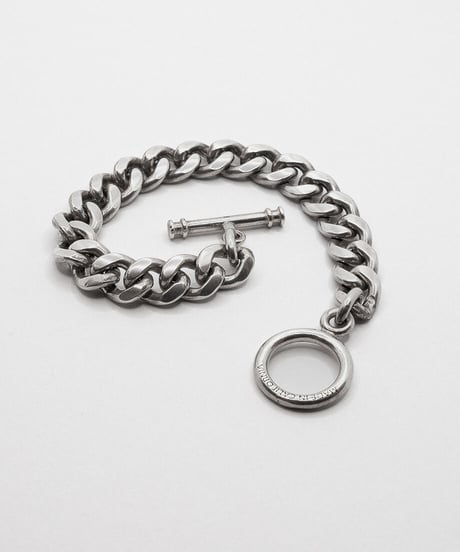 T-bar.CubanBracelet(Large) / MADE IN CALIFORNIA