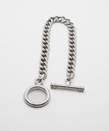 T-bar.Cuban Bracelet ( コマ小 ) / MADE IN CALIFORNIA