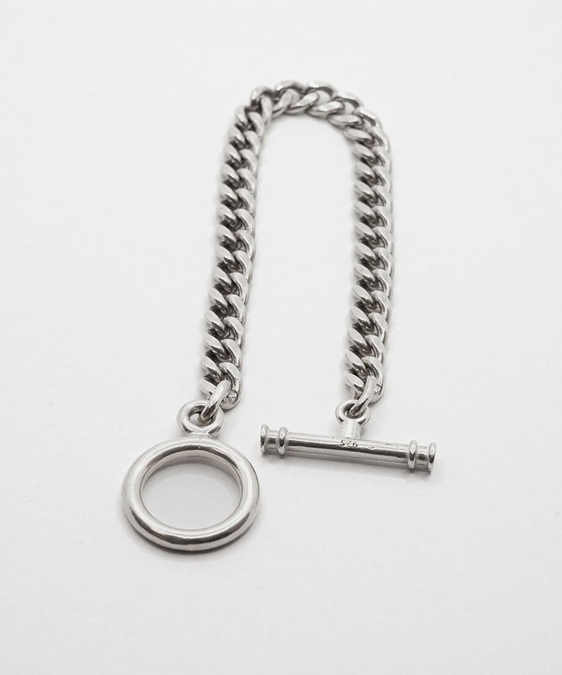 T-bar.Cuban Bracelet ( コマ小 ) / MADE IN CALIFORN