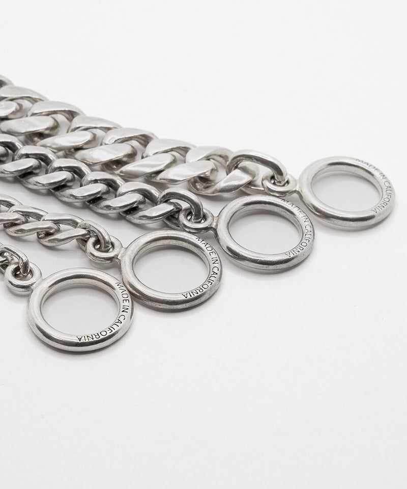 T-bar.Cuban Bracelet ( コマ中 ) / MADE IN CALIFOR