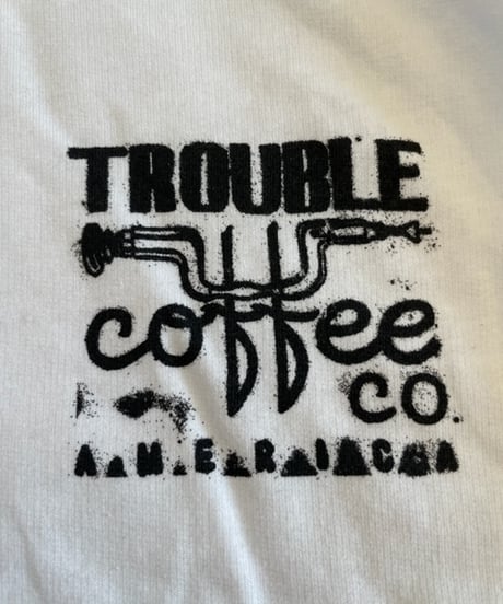 Trouble Coffee , Long Sleeve Hoodie