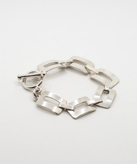Flame Art Bracelet / Wells Stering silver