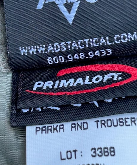 U.S.ARMY ECWCS GENIII WILDTHINGS Level7  PRIMALOFT JACKET