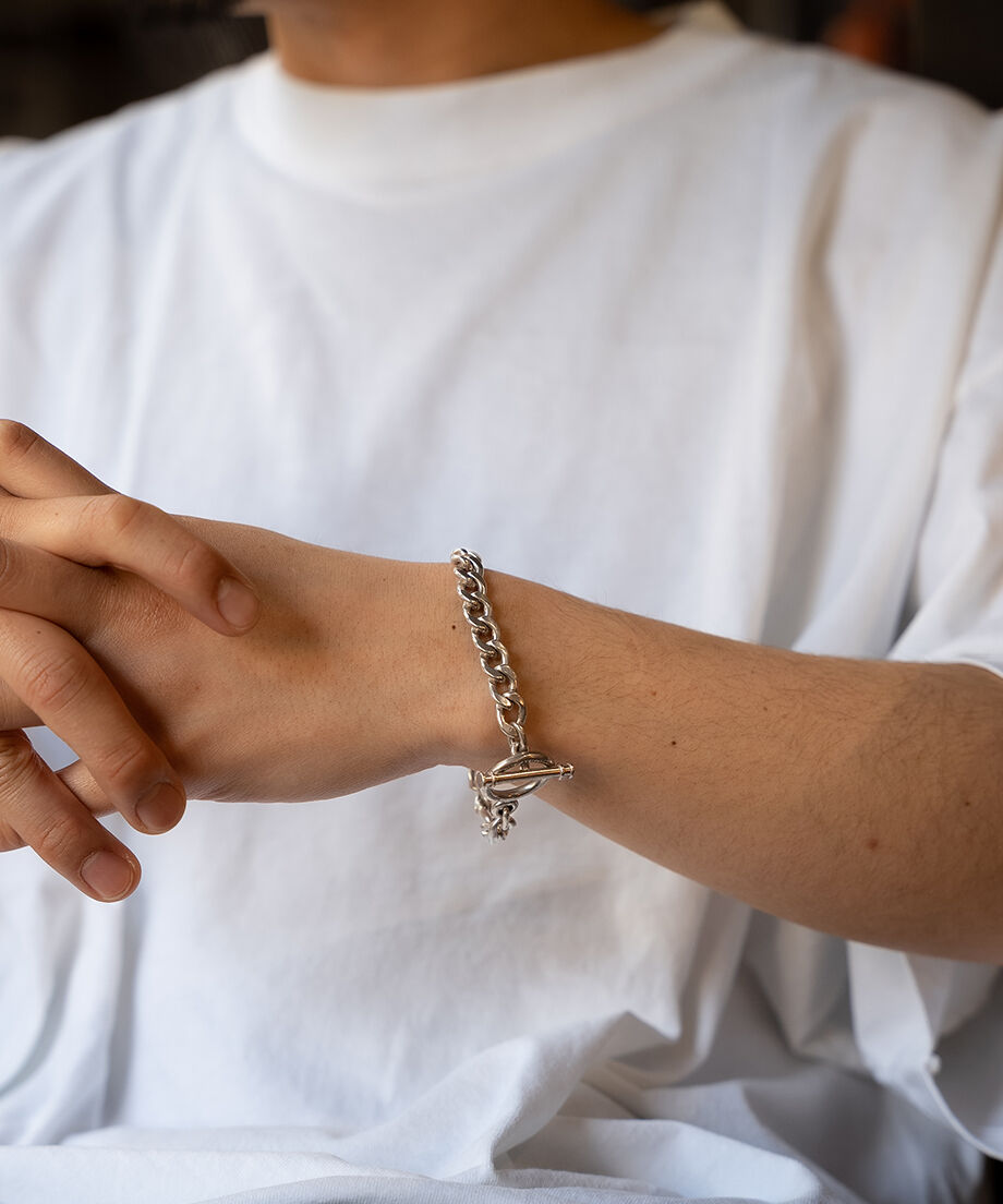 アクセサリー MADE IN CALIFORNIA T-BAR CUBAN BRACELET MADE IN CALIFORNIA T-BAR CUBAN BRACELET | 大阪心斎橋のメンズ洋服の