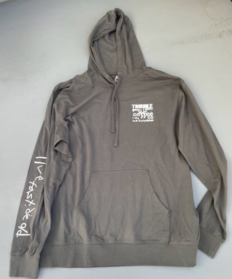 Trouble Coffee , Long Sleeve Hoodie