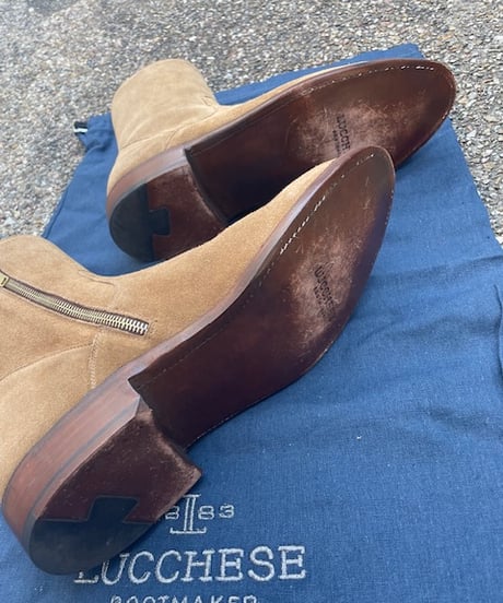 LUCCHESE BOOT MAKER / Side Zip Boots