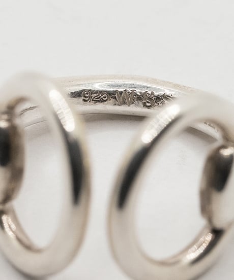 【受注生産】Horse Step Ring Silver925 / Wells Stering silver