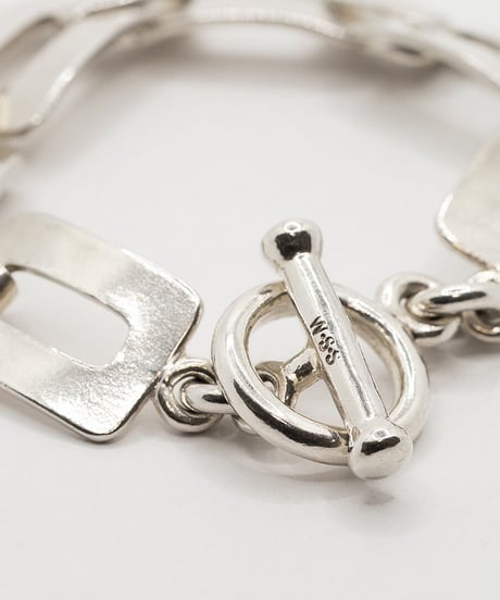 Flame Art Bracelet / Wells Stering silver