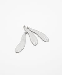 Feather Charm Large / Wells Sterling Silver