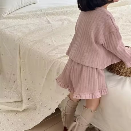 2color メローゆったりニットセットアップ(3269)
