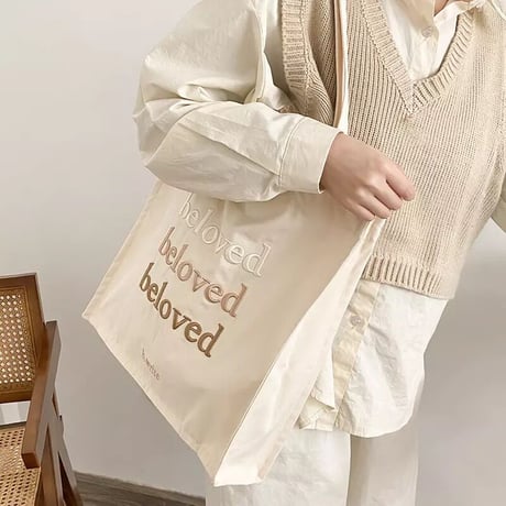 beloved beloved belovedトートバッグ(2709)