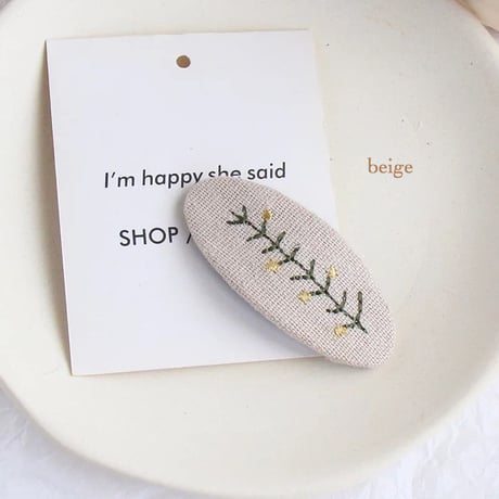 刺繍パッチンピン(952)