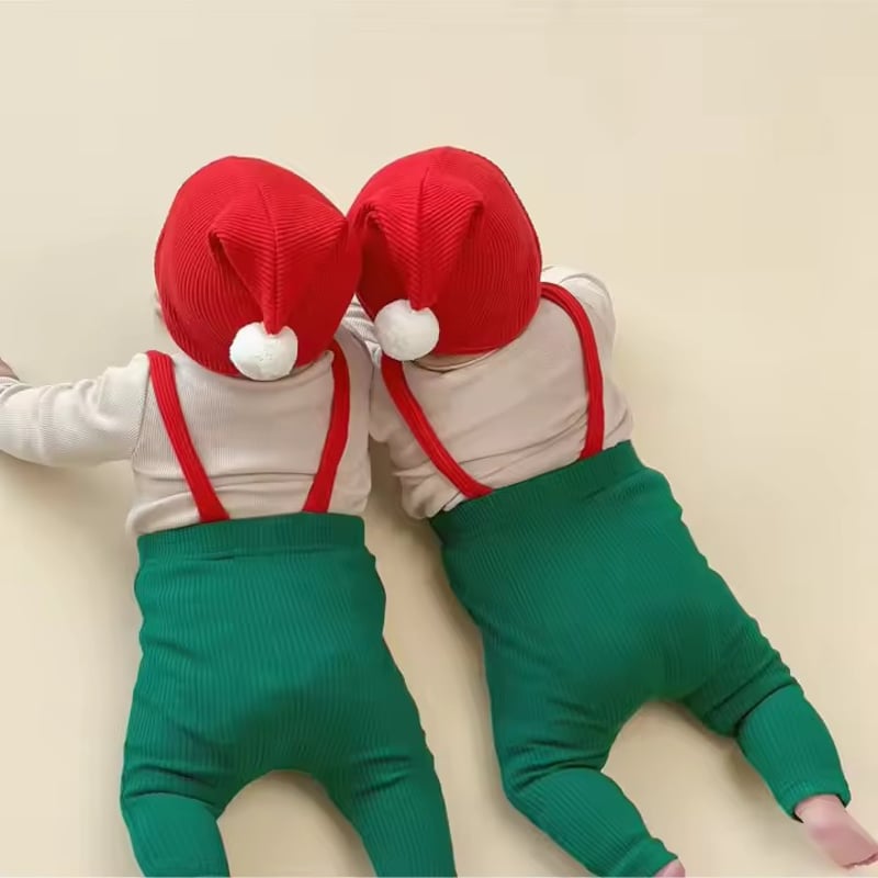 トナカイorサンタモチーフレギンスコーデ(761) | こどもふく?mocokids