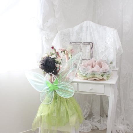 green fairy wingドレス(590)