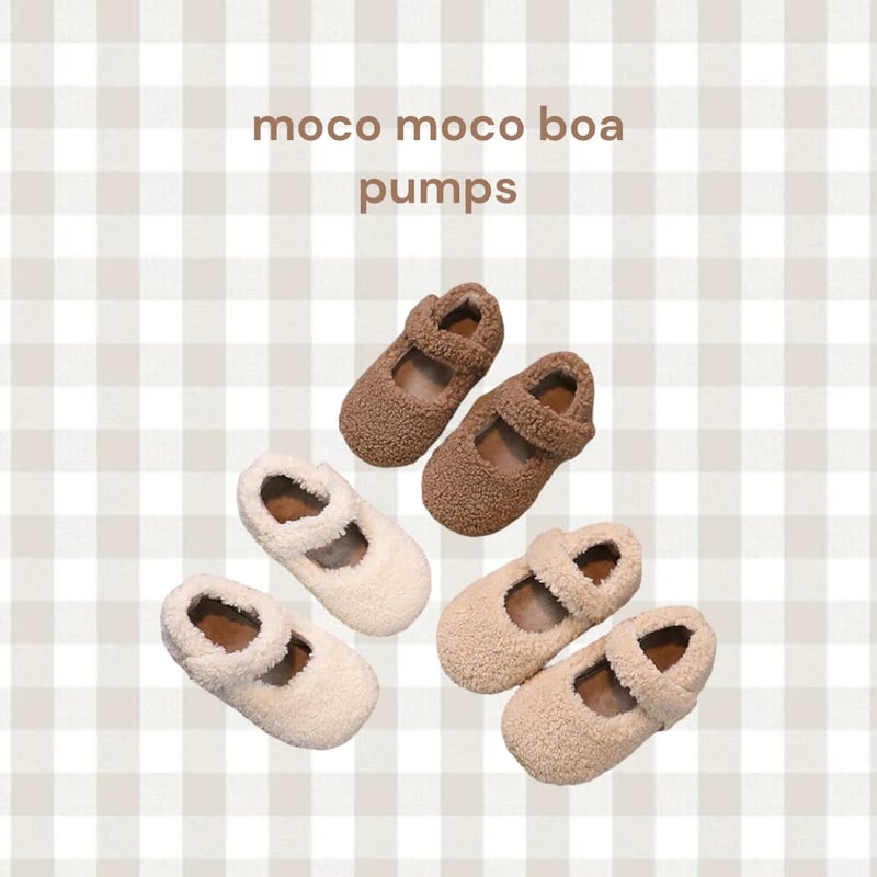 grape ஐもこもこ ファー リボン ホワイトパンプス grape ஐもこもこ ファー リボン ホワイトパンプス