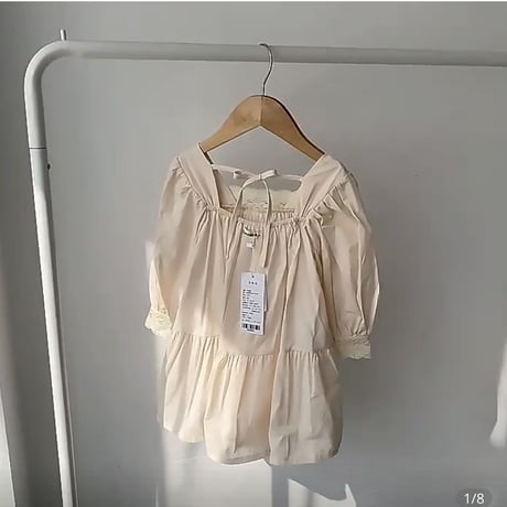 3color Aラインヴィンテージふんわりワンピース(2099)
