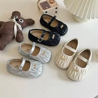 ロゴプレートくしゅくしゅソフトパンプス(968)