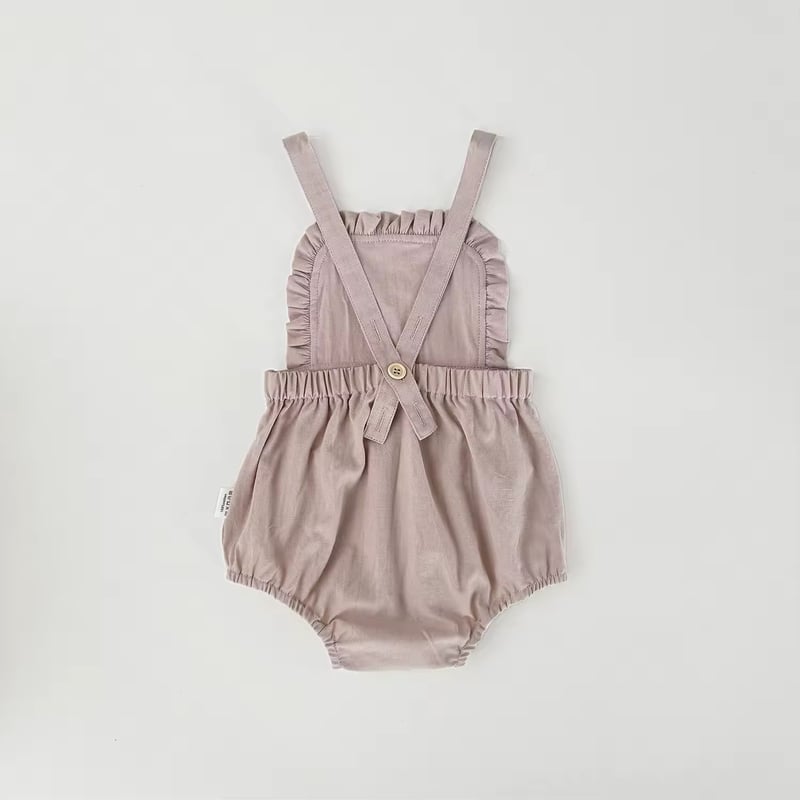 momo pink×flowerエンブレムレースサロペット(999) | こどもふく🧸moco
